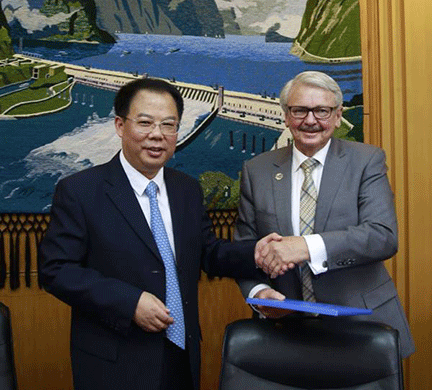 NMT and 河海 University Agreement